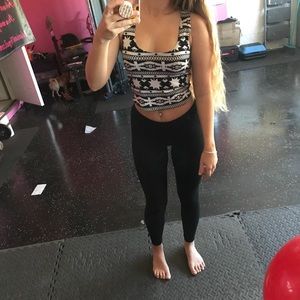 Patterned crop top💓